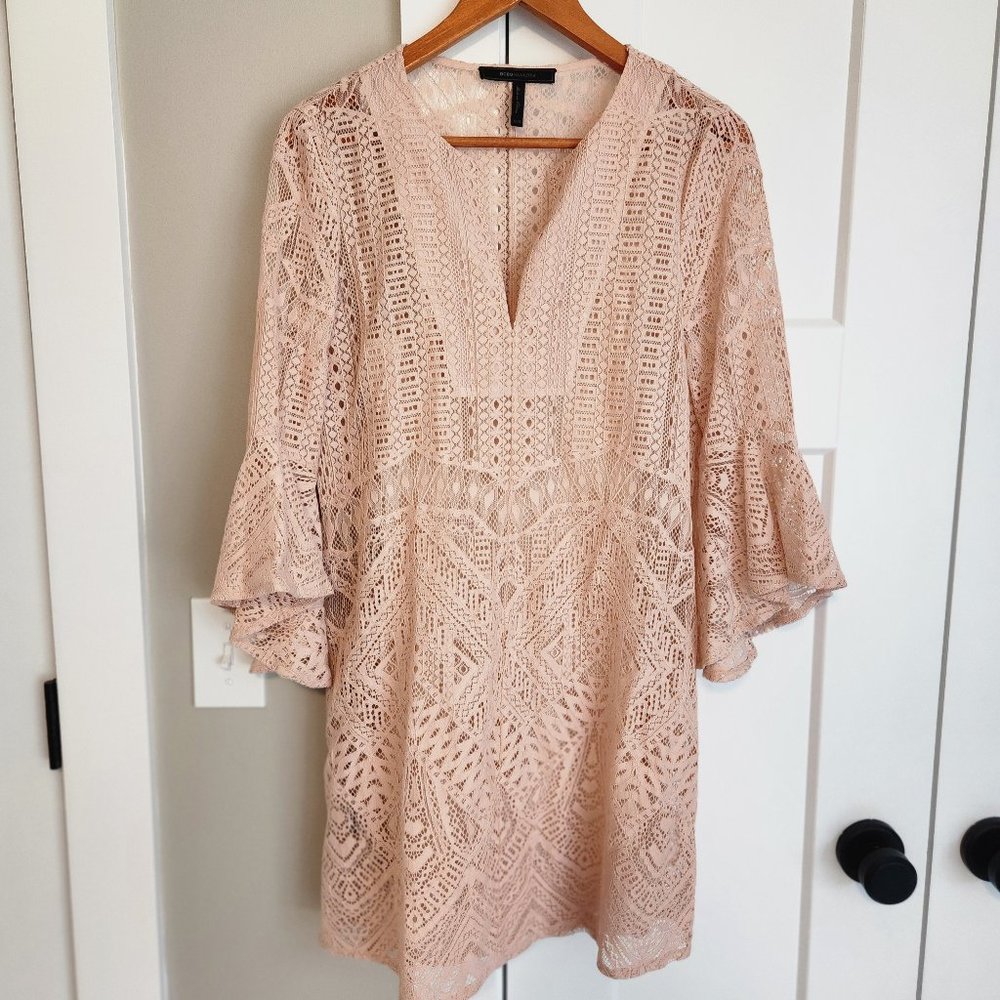 BCBG MaxAzria Pink Mini Dress